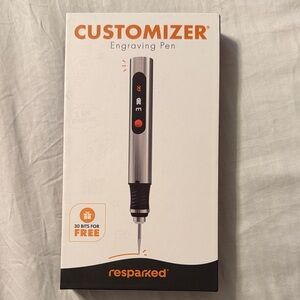 Customizer Engraving Pen - Black and Silver